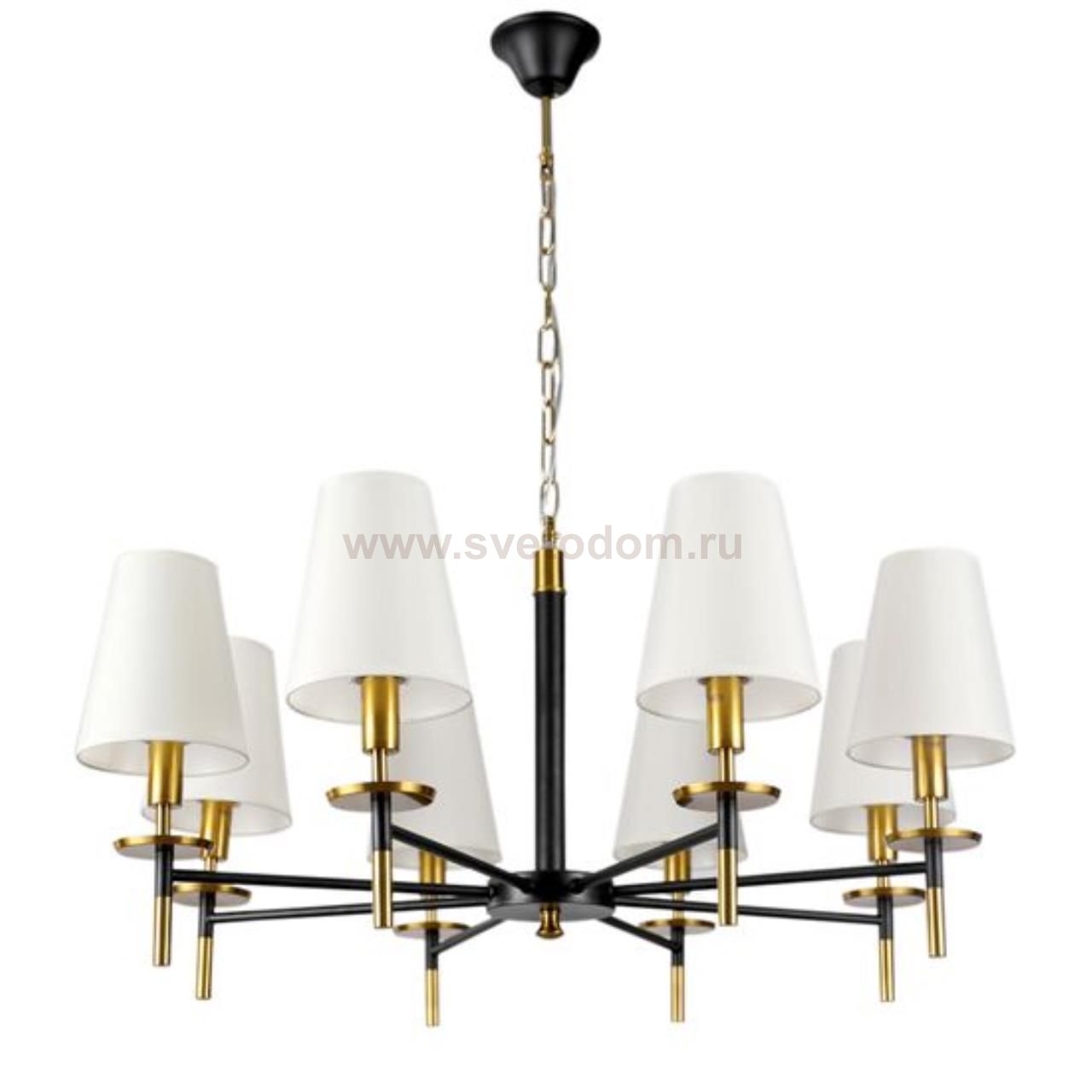 Люстра подвесная Arte Lamp A4075LM-8BK RICCARDO