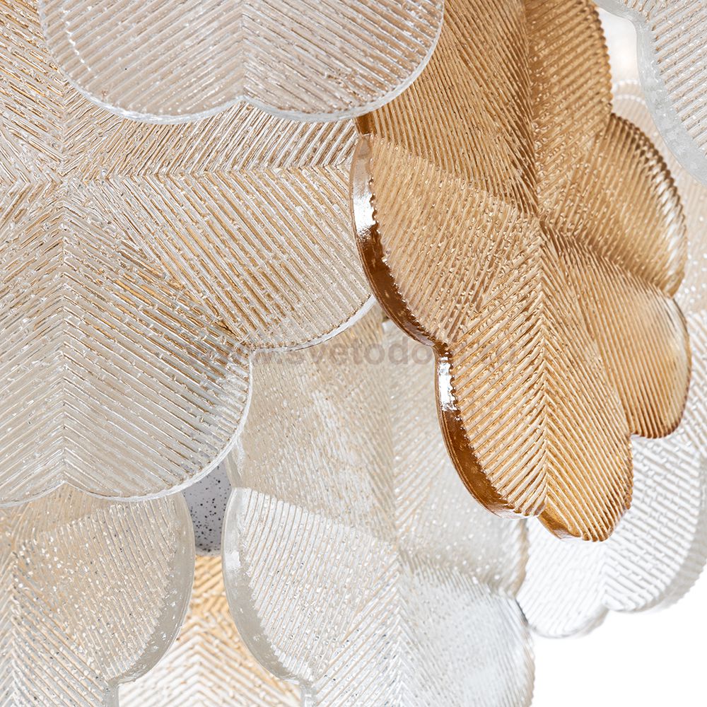 Люстра подвесная Arte Lamp A4077LM-10GO MALLIKA