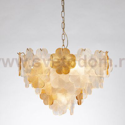 Люстра подвесная Arte Lamp A4077LM-10GO MALLIKA