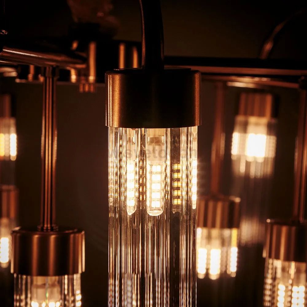 Люстра подвесная Arte Lamp A4088LM-15AB BORGIA