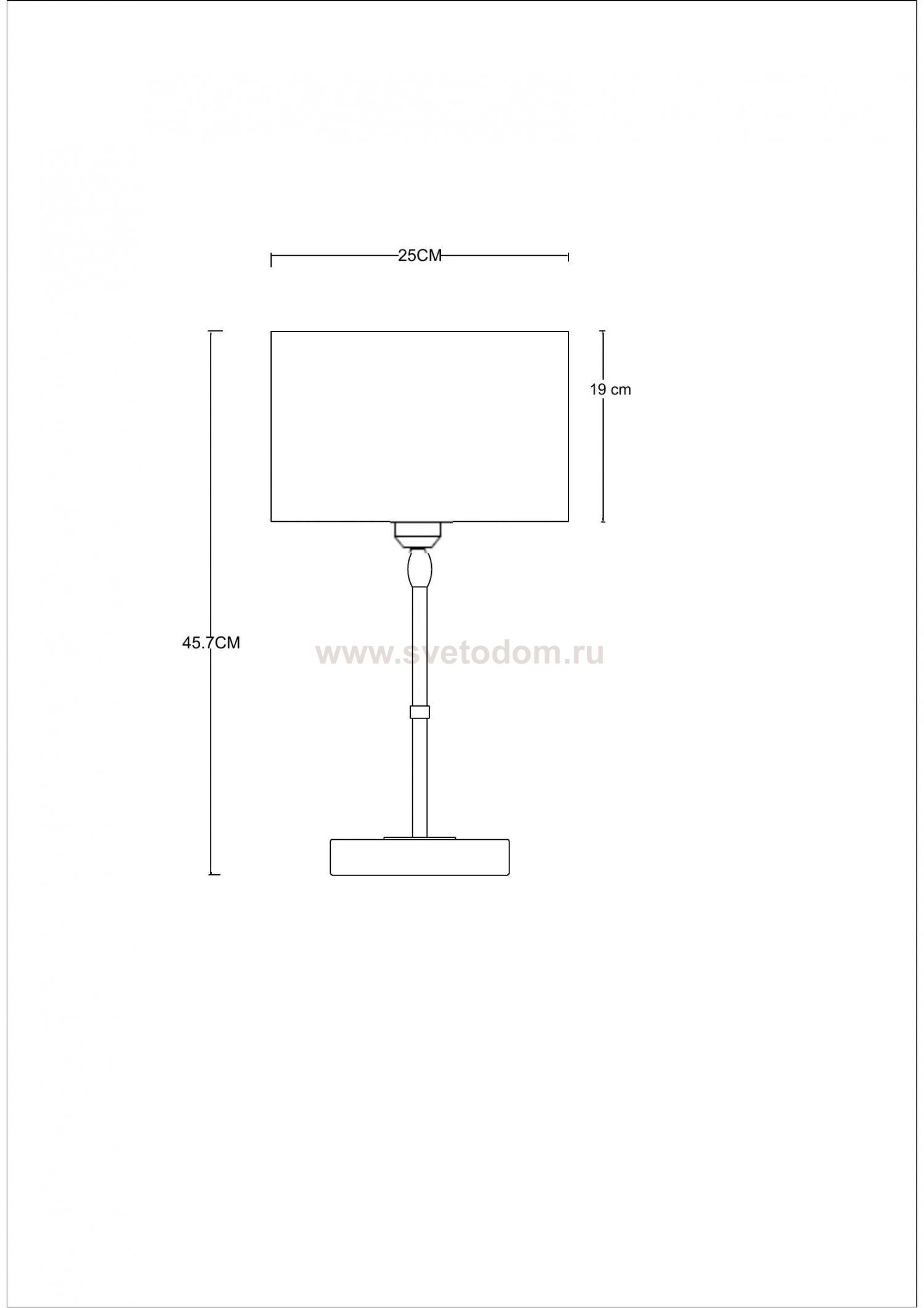 Светильники настольные интерьерные Arte Lamp A4090LT-1BK JAMIE