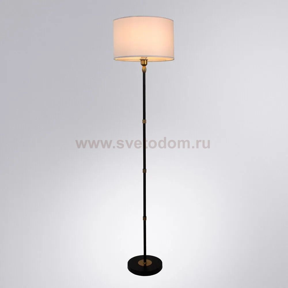 Светильник напольный торшер Arte Lamp A4090PN-1BK JAMIE