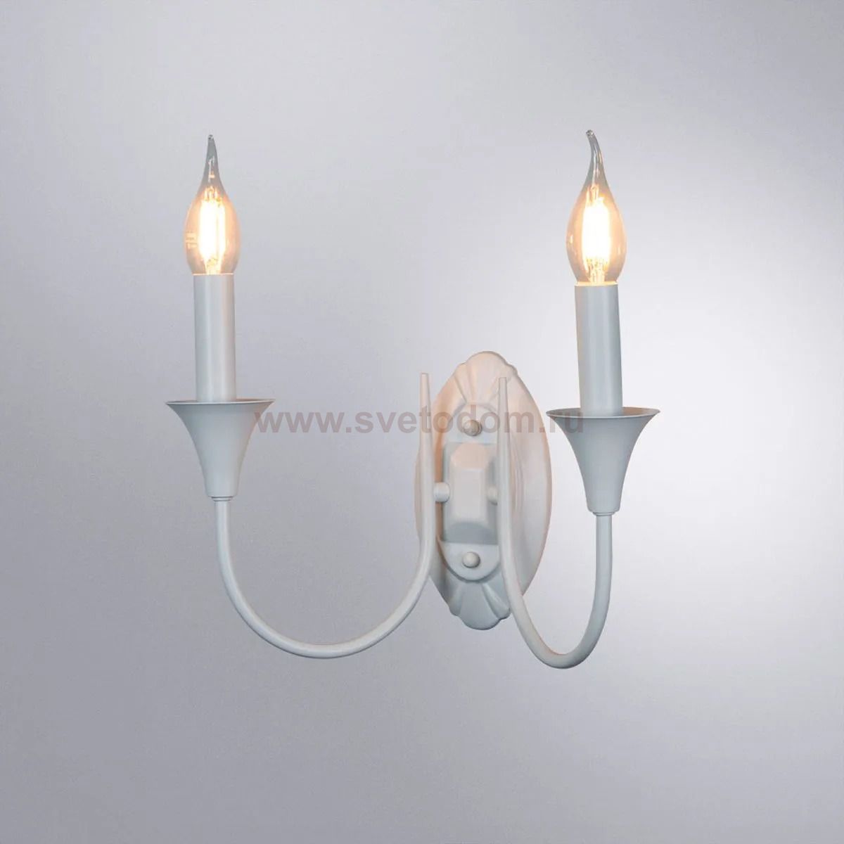 СВЕТИЛЬНИК НАСТЕННЫЙ Arte Lamp A4094AP-2WH COLLINETTA