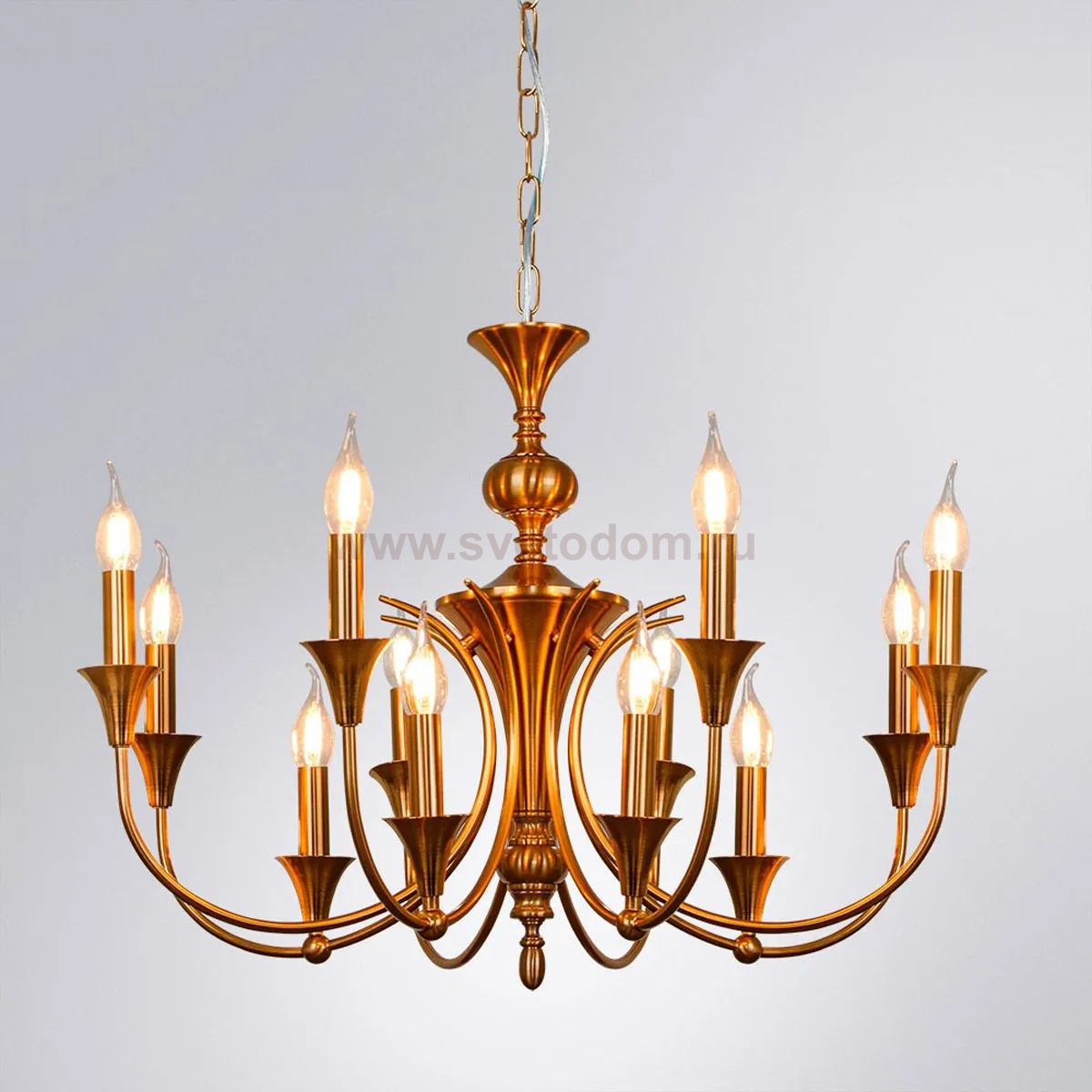 Светильник подвесной Arte Lamp A4094LM-12PB COLLINETTA