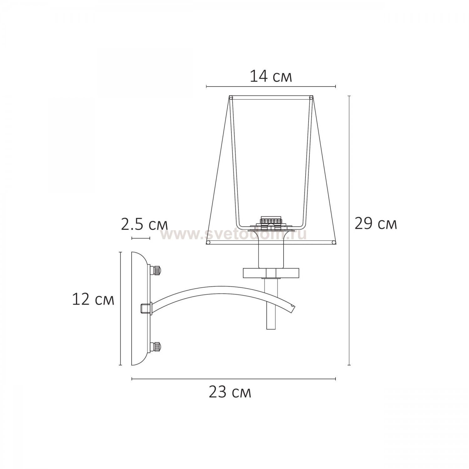СВЕТИЛЬНИК НАСТЕННЫЙ Arte Lamp A4098AP-1CC KENSINGTON
