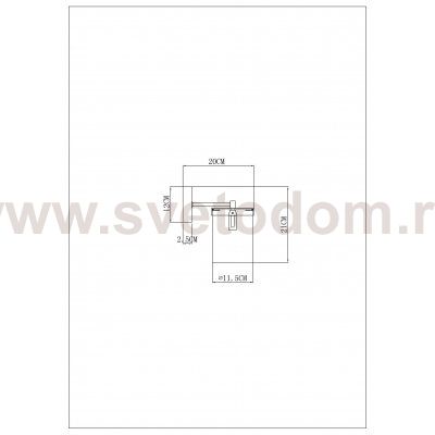 СВЕТИЛЬНИК НАСТЕННЫЙ Arte Lamp A4099AP-1BK MODELLO