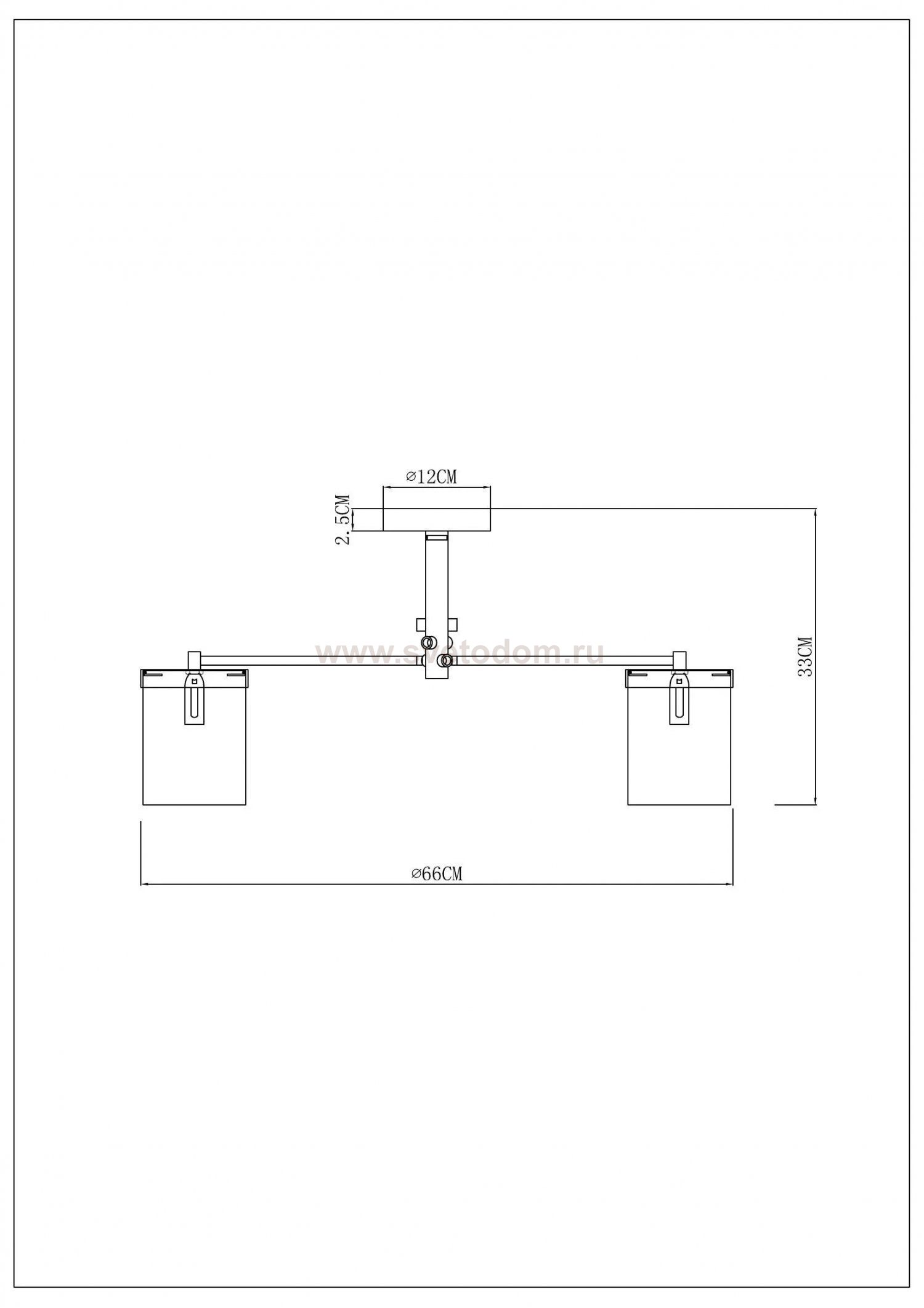 СВЕТИЛЬНИК ПОТОЛОЧНЫЙ Arte Lamp A4099PL-6BK MODELLO