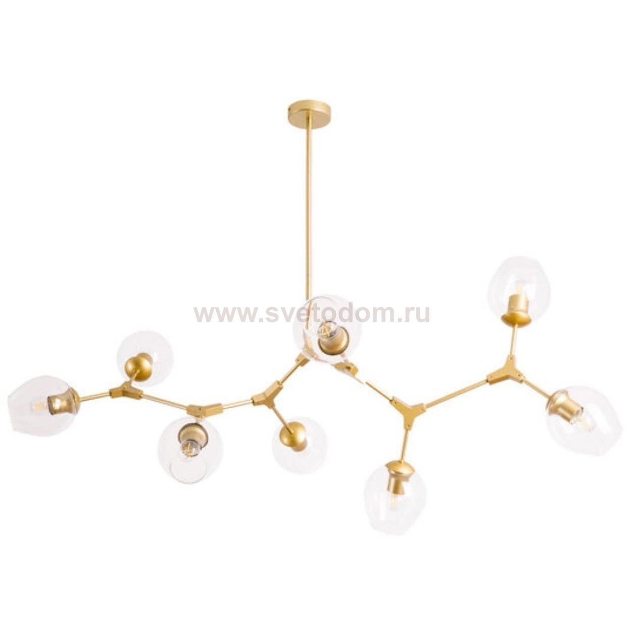 Люстра на штанге Arte Lamp A4103SP-8GO YUKA