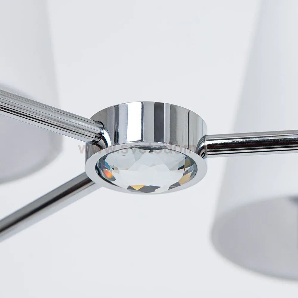Люстры на штанге Arte lamp A4104LM-8CC DANIELLA