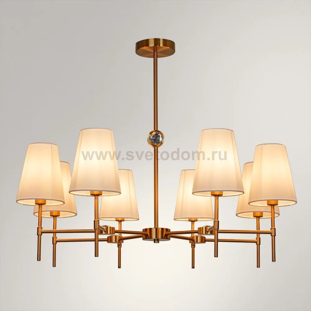 Люстры на штанге Arte lamp A4104LM-8PB DANIELLA
