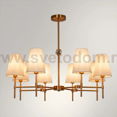 Люстры на штанге Arte lamp A4104LM-8PB DANIELLA