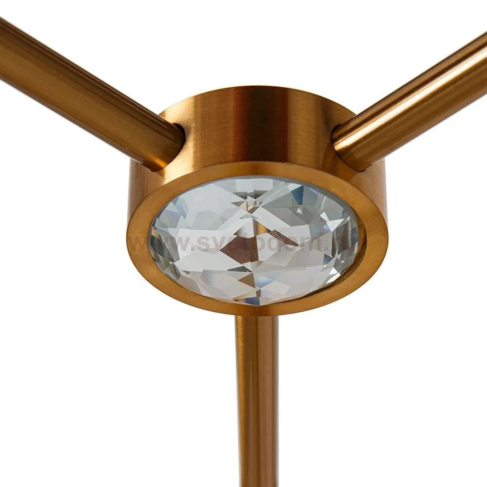 Люстры на штанге Arte lamp A4104LM-8PB DANIELLA