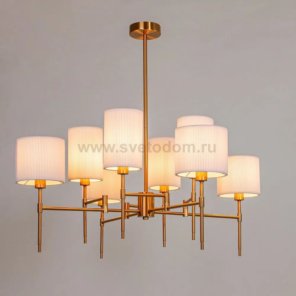 Люстры на штанге Arte lamp A4108LM-8PB DEBORA