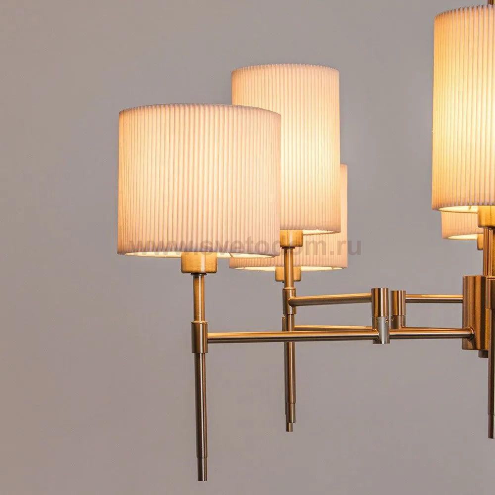 Люстры на штанге Arte lamp A4108LM-8SS DEBORA