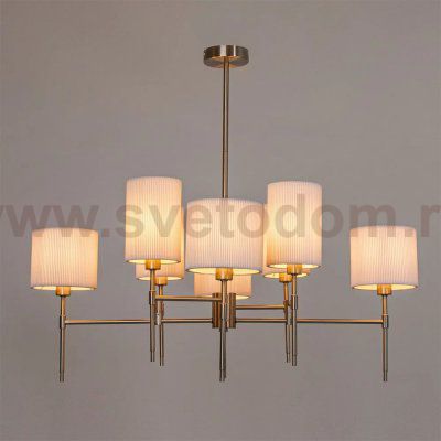 Люстры на штанге Arte lamp A4108LM-8SS DEBORA