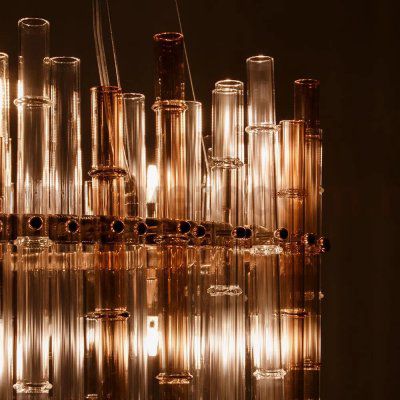 Подвесные люстры Arte lamp A4111LM-16GO CRYSTALLA