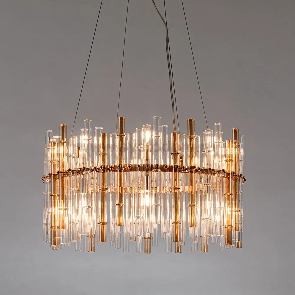 Подвесные люстры Arte lamp A4111LM-16GO CRYSTALLA