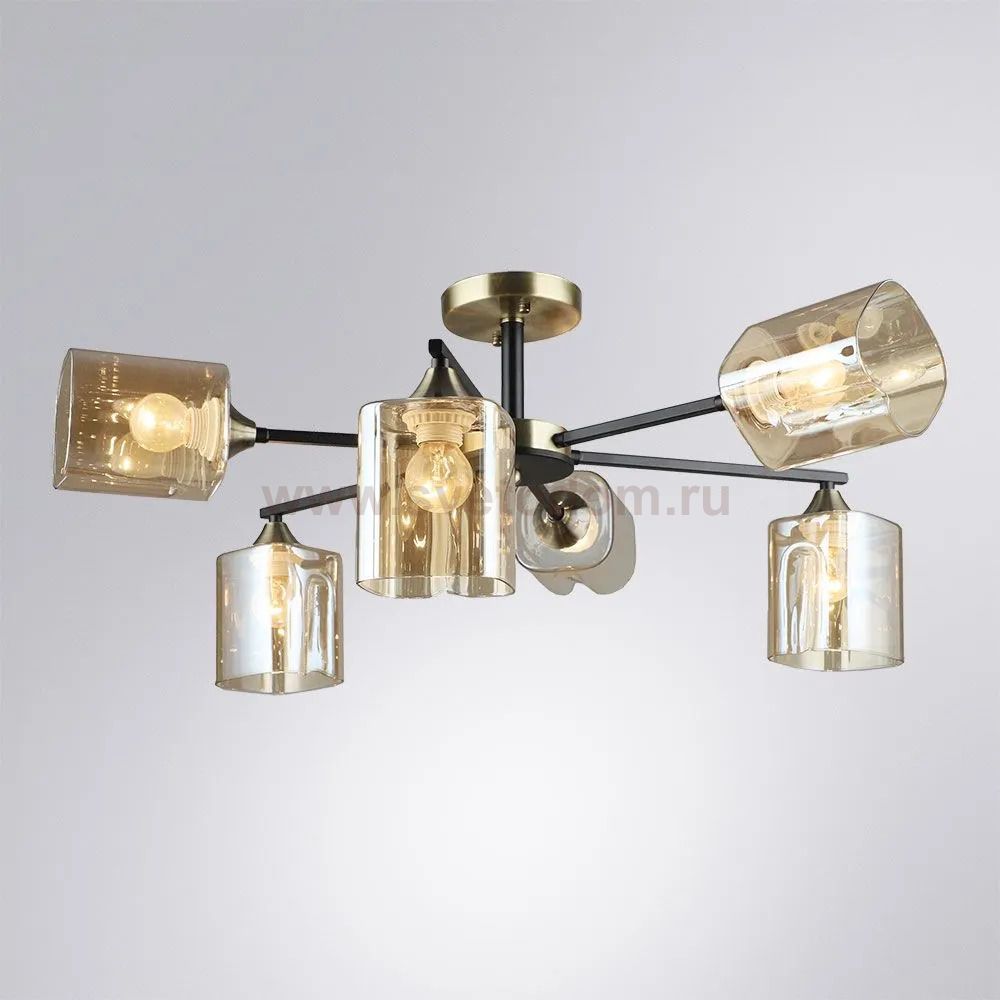 Потолочная люстра Arte Lamp A4185PL-6BK MERCI