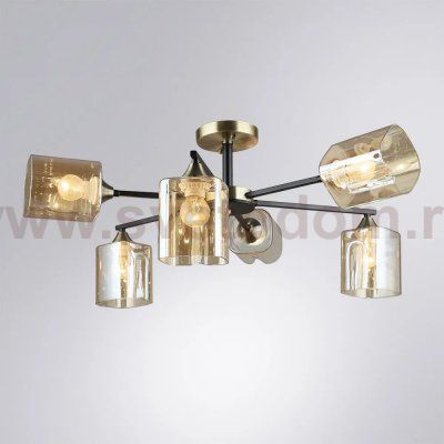 Потолочная люстра Arte Lamp A4185PL-6BK MERCI