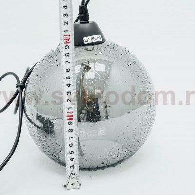 Светильник подвесной с эффектом мокрого стекла 200мм Arte lamp A4285SP-1SM Splendido