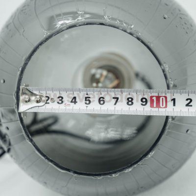 Плафон тонированный с эффектом мокрого стекла 200мм Е27 Arte lamp A4285SP-1SM Splendido