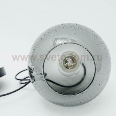 Плафон тонированный с эффектом мокрого стекла 200мм Е27 Arte lamp A4285SP-1SM Splendido