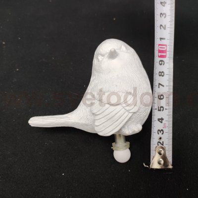 Светильник подвесной с птичкой Arte lamp A4289SP-1WH Passero