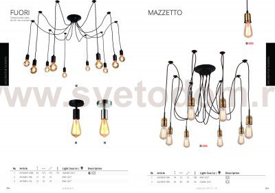 Светильник подвесной Arte lamp A4290SP-7BK Mazzetto