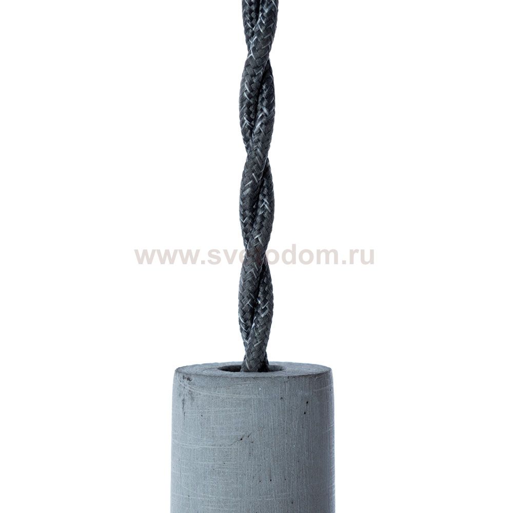 Подвесной бетонный светильник Arte Lamp A4324SP-1GY BENDER