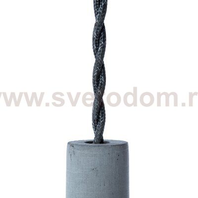 Подвесной бетонный светильник Arte Lamp A4324SP-1GY BENDER