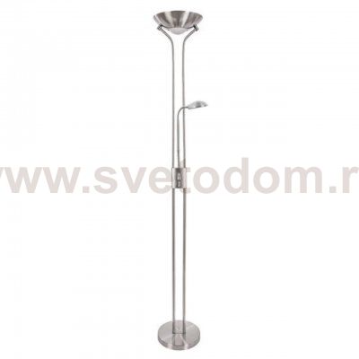 Торшер диммируемый металлический Arte Lamp A4329PN-2SS DUETTO хром