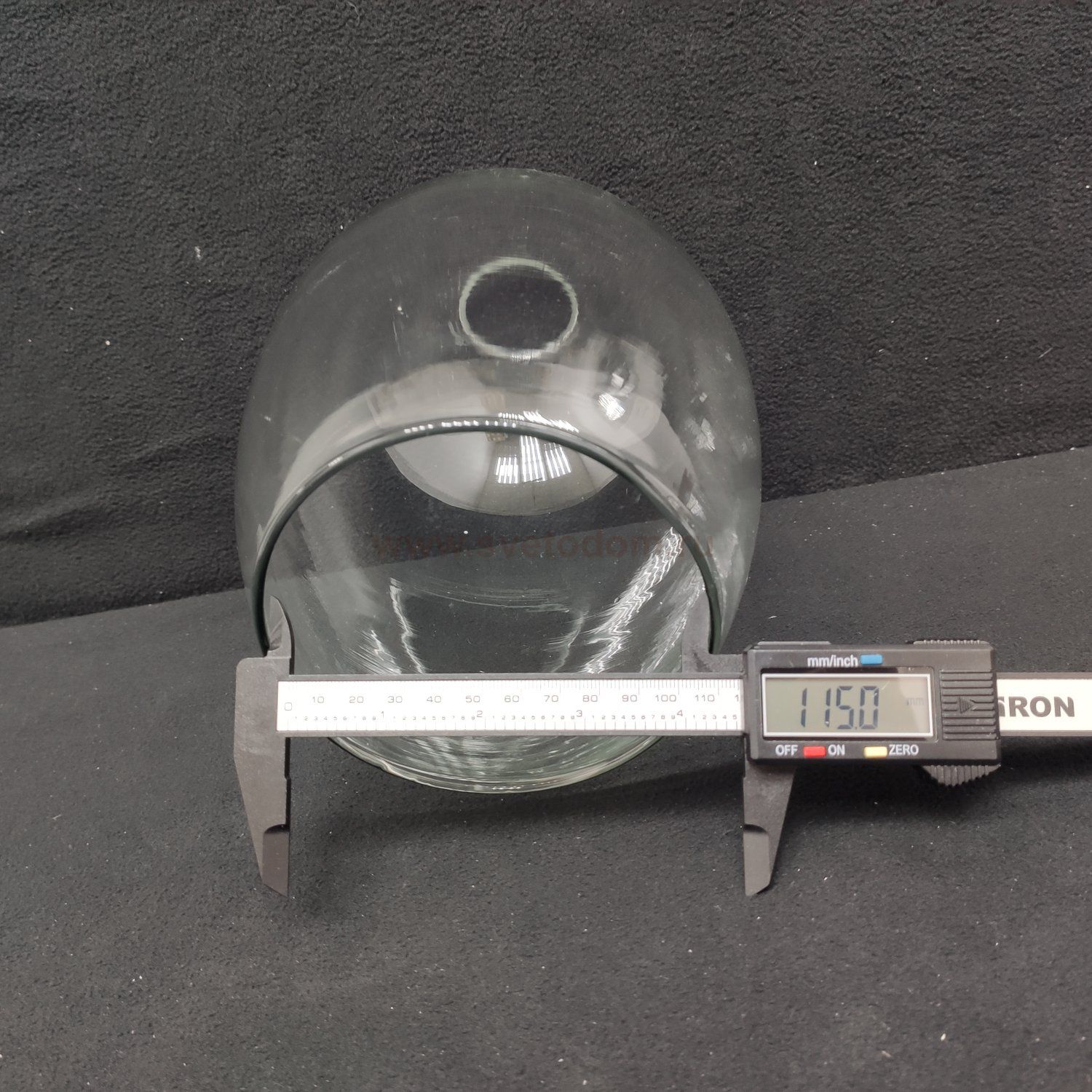 Плафон стекло прозрачный 160*220мм (43мм посадка) Arte lamp A4344SP-1 PROPUS