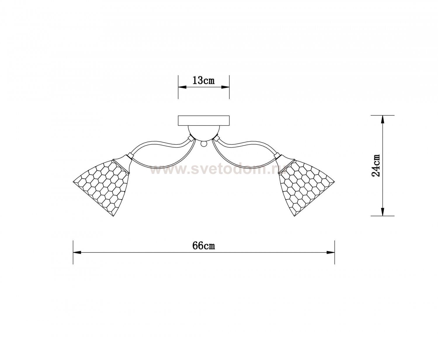 Потолочная люстра Arte Lamp A4366PL-5BK LILY