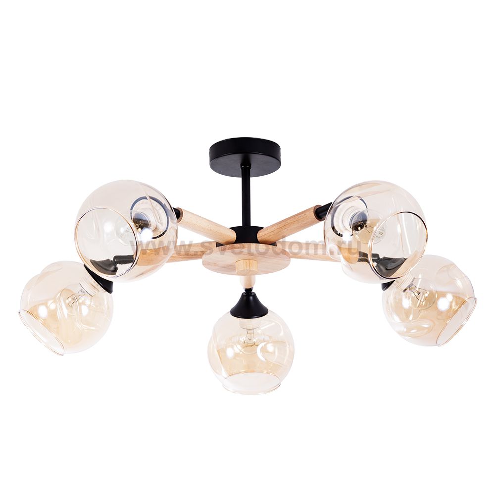 Светильник потолочный Arte lamp A4370PL-5BR BRANSON