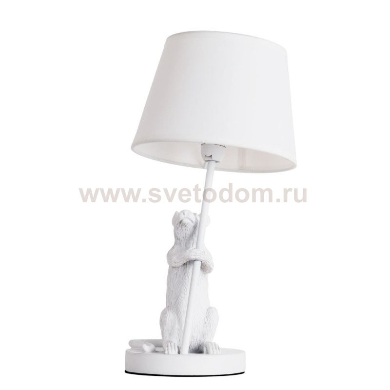 Настольная лампа Arte Lamp A4420LT-1WH GUSTAV