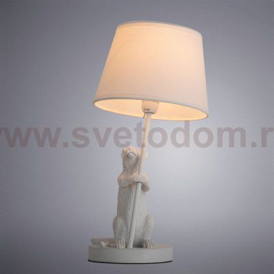 Настольная лампа Arte Lamp A4420LT-1WH GUSTAV