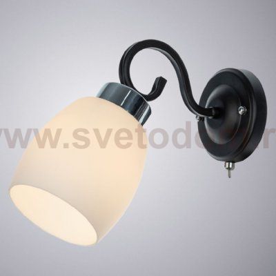 Светильник настенный бра Arte lamp A4505AP-1BK KRIT