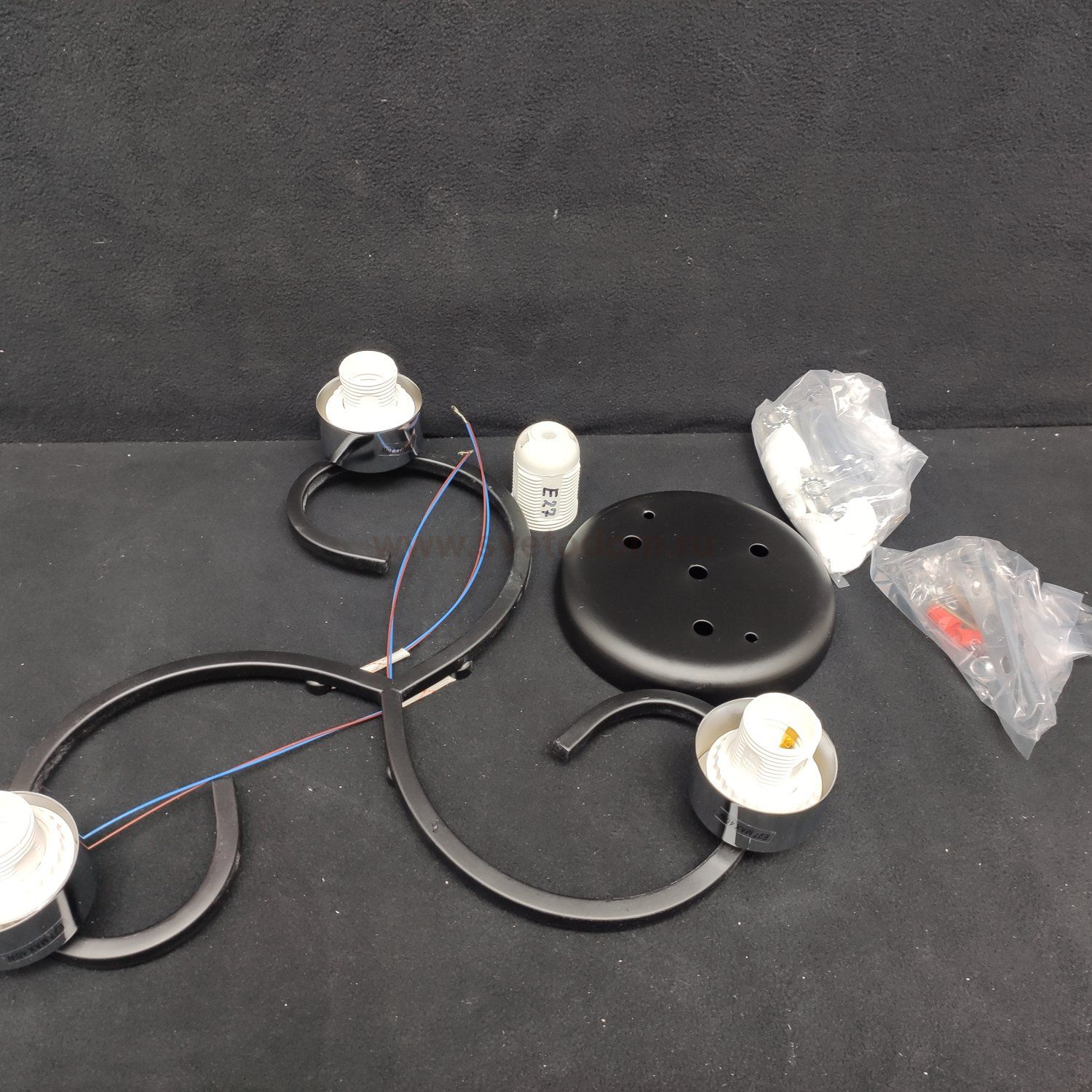 Люстра потолочная Arte lamp A4505PL-3BK KRIT