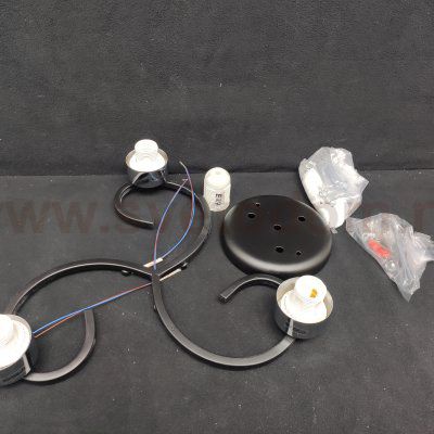 Люстра потолочная Arte lamp A4505PL-3BK KRIT