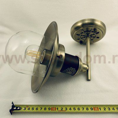 Светильник настенный бра Arte lamp A4524AP-1AB Sailor