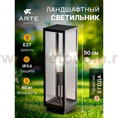 Ландшафтные светильники Arte Lamp A4569FN-1BK BELFAST
