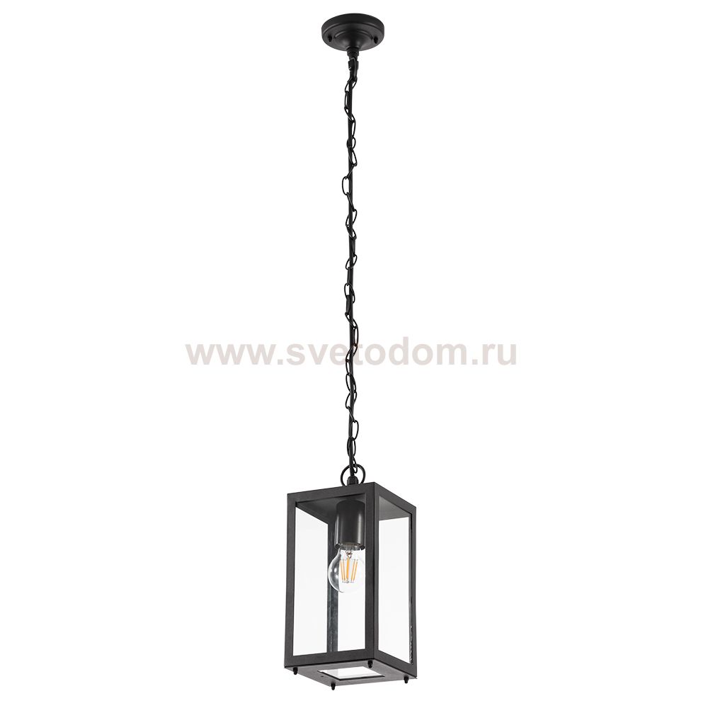 Светильник уличный подвесной Arte lamp A4569SO-1BK 