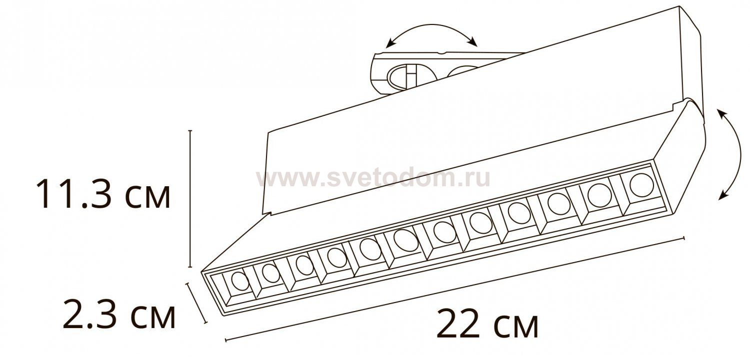Трековая магнитная система Arte lamp A4573PL-1BK FLASH