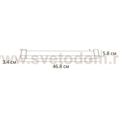 Светильник потолочный Arte lamp A4574PL-1WH LINEETTA