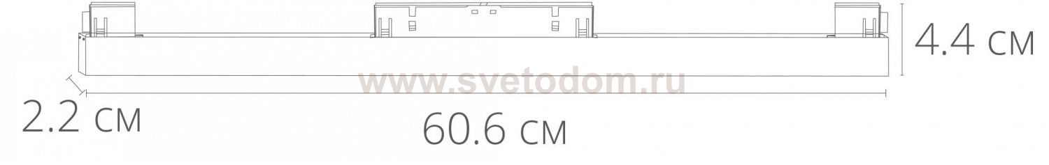 Трековая магнитная система Arte lamp A4643PL-1WH LINEA