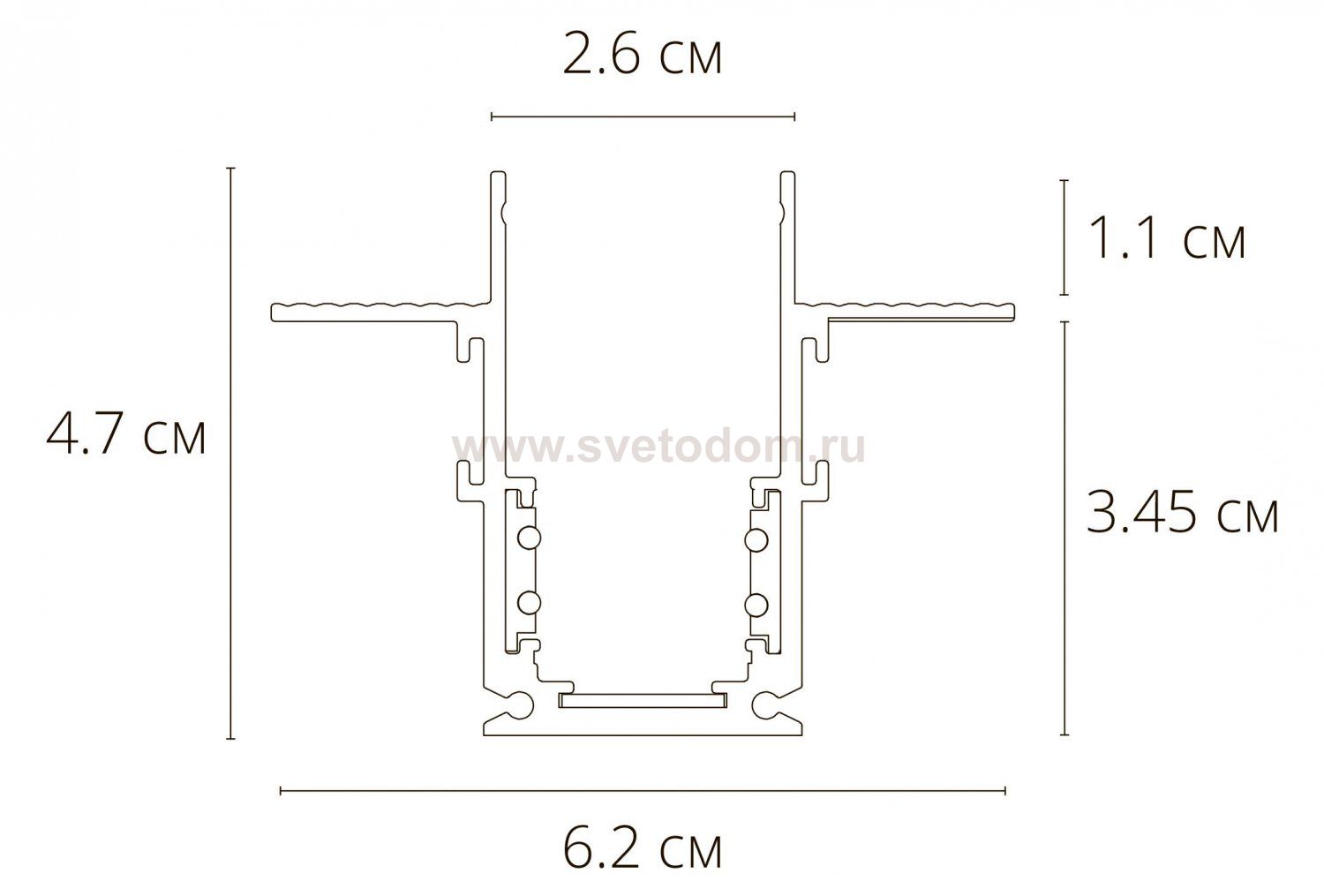 Трековая магнитная система Arte lamp A470133 LINEA-ACCESSORIES