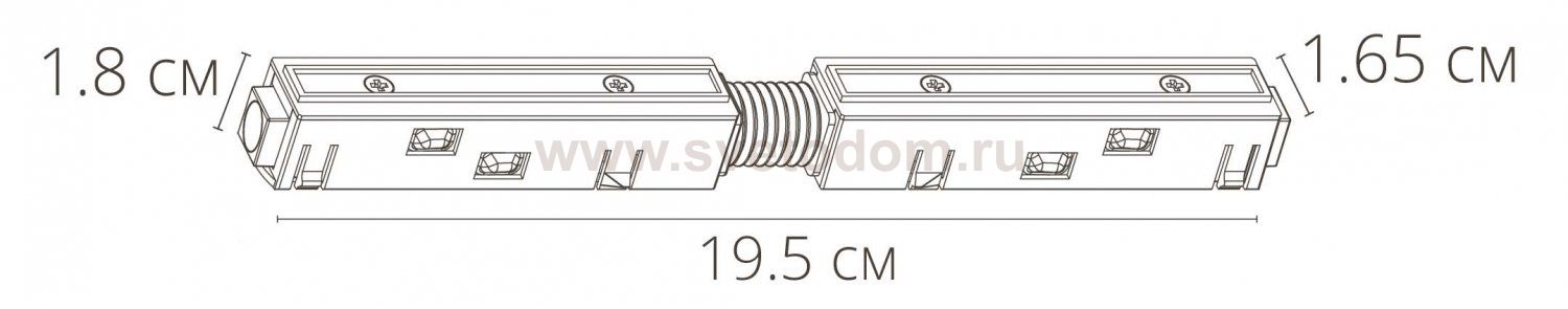 Трековая магнитная система Arte lamp A480333 LINEA-ACCESSORIES