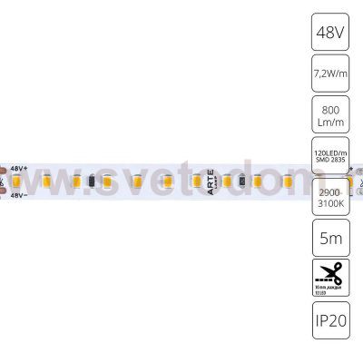 Светодиодные ленты Arte Lamp A4812010-03-3K TAPE TAPE