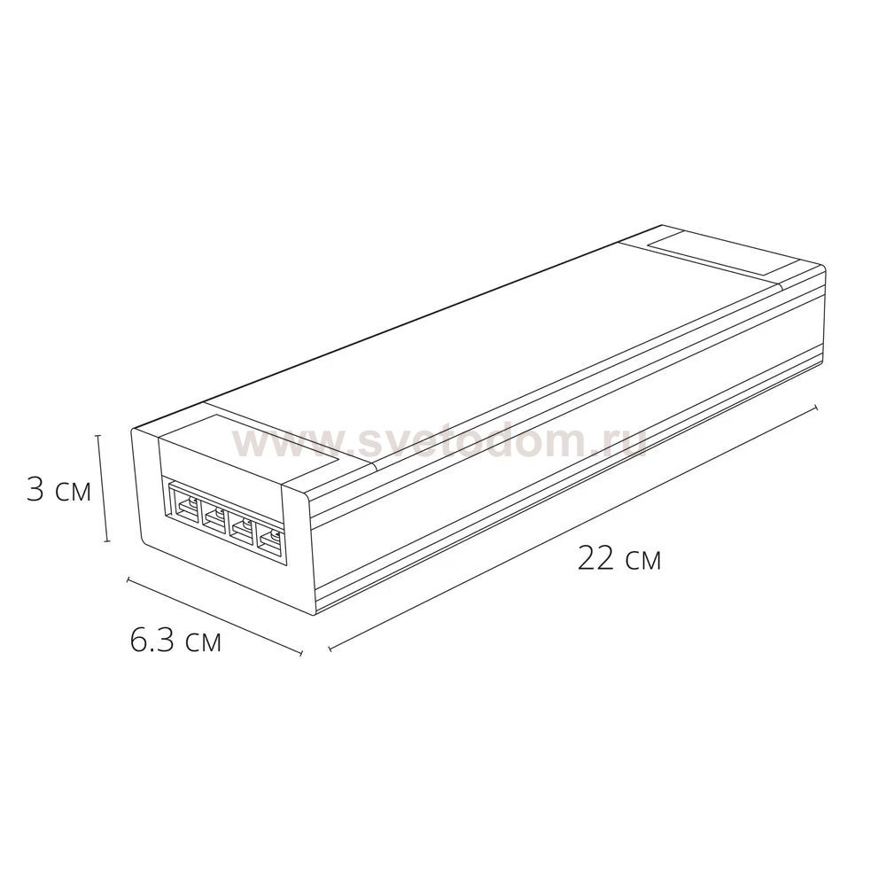 ПРЕОБРАЗОВАТЕЛЬ ТОКА Arte Lamp A481505N 