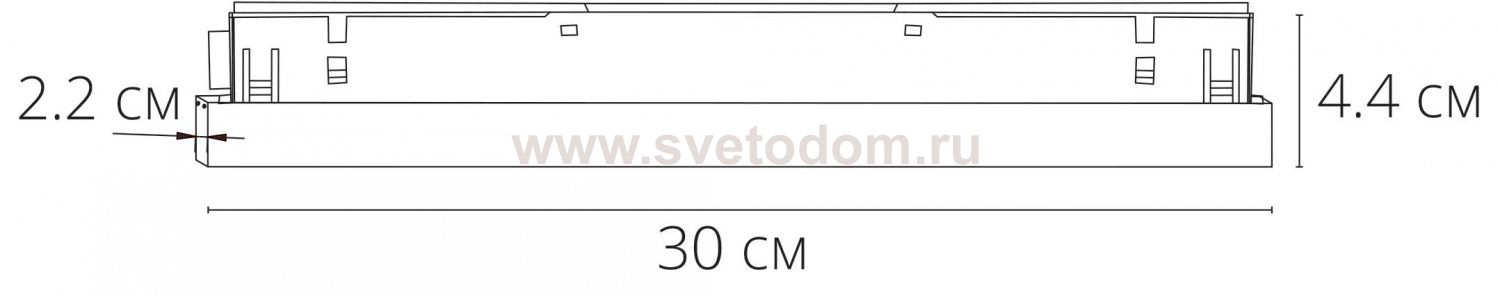 Блок питания магнитного трека шинопровода 200Вт Arte lamp A482606 ARTE LAMP черный